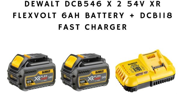 DeWalt 54V XR FlexVolt Battery 6.0Ah