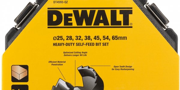 Dewalt self cheap feed bit set