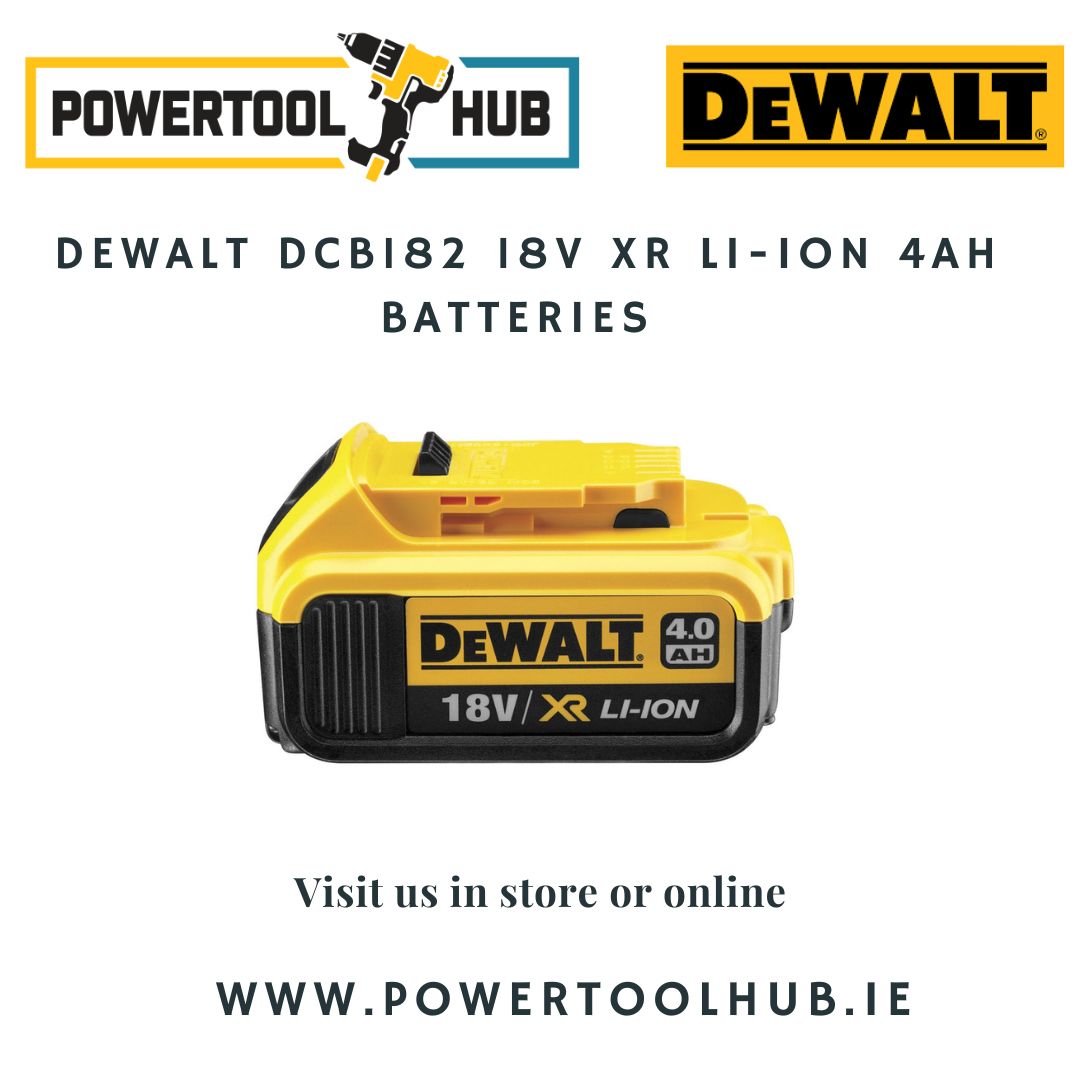 DeWalt DCB182 - Batterie 18V XR Li-Ion - 4.0Ah