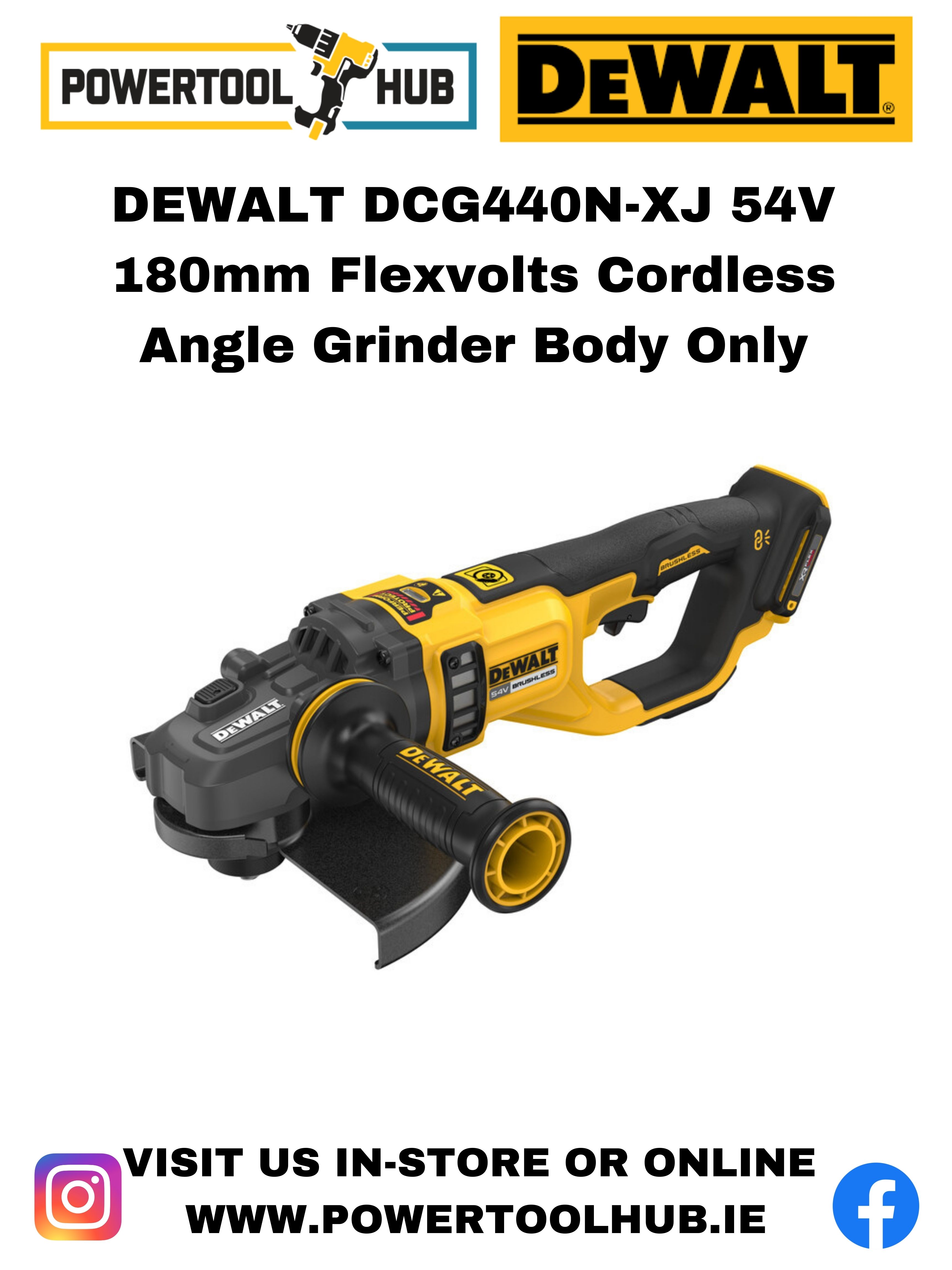 Dewalt 54 volt discount grinder